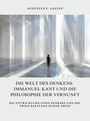 cover image of Die Welt des Denkens